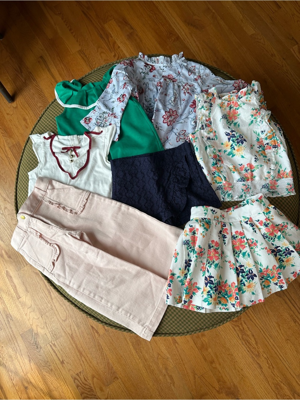 Janie and Jack Seven Piece Assortment Clothing Sz 4